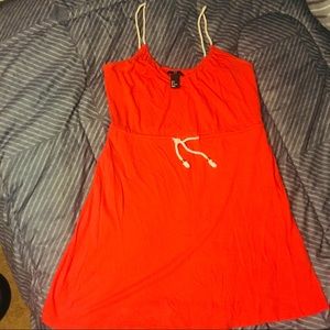 H&M - Orange dress w/pockets